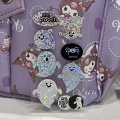 mr.poosh おばけ　キラキラシール　レトロ