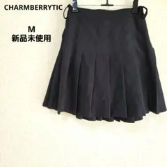 CHARMBERRYTIC プリーツスカートパンツ スカパン ミニ丈 ブラックのサムネイル
