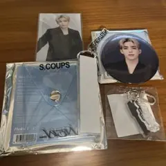 seventeen エスクプス ミニポーチ　缶バッジ　ガチャ