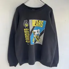 90s SCREEN STARS プリントスウェット カレッジプリント ラグランのサムネイル
