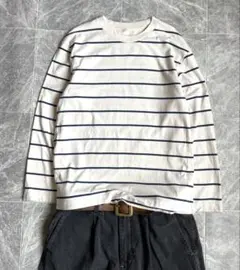 00s アーカイブ　cityboy old uniqlo 短丈ボーダーロンT