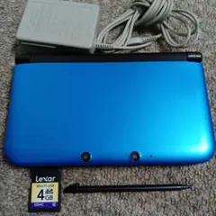 ☆動作良好☆ Nintendo 3DSLL ブルー×ブラック