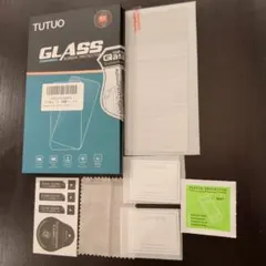 TUTUO Xperia 10 III用 強化ガラス保護フィルム1枚