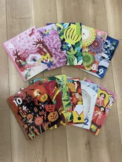 【中古】こどもちゃれんじ　すてっぷ（年中）　本　11冊（2023年度）