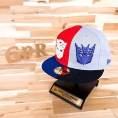 激レア【ニューエラ×トランスフォーマー】限定コラボ 立体3D刺繍ロゴ キャップのサムネイル