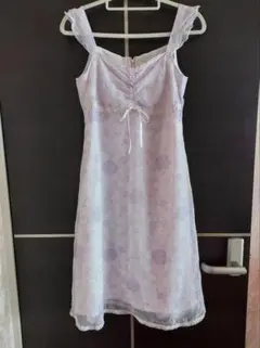 定価16590円新品タグ付きカールパークレーン薄紫ノースリーブワンピース