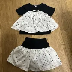 女の子向け　セットアップ 110cm