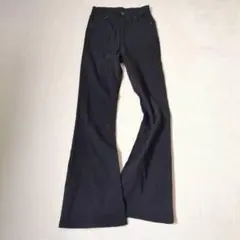 GRL◇ストレッチタイトパンツ フレアパンツ モード Y2K 00’ レトロ M