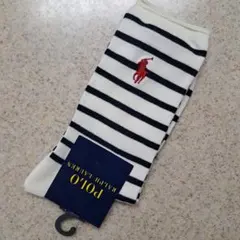 POLO RALPH LAUREN ボーダー ソックス 靴下 新品