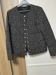 agnes b. キルティングジャケット