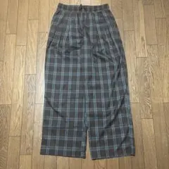 00s archive check pants y2k シティボーイのサムネイル