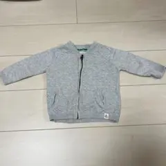 ZARA グレー ニットカーディガン 9-12ヶ月