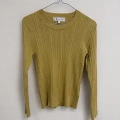 ROPÉ PICNIC リブ編み長袖ニット サイズ38