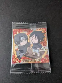 NARUTO ナルト ウエハースシール シークレット　サスケ＆イタチ　セットのサムネイル