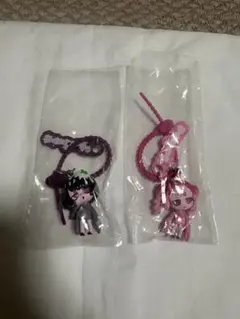 ウイルスイーツ　カラフルマルチチャーム　イチゴプリン　コーヒーゼリー