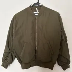 ブルゾン ジャンパー カーキ M