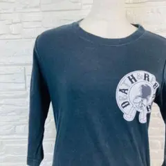 Roenスタッズスカル刺繍 Tシャツ y2k グランジ　ドクロ　V系 SKULL