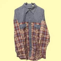 【値下げ交渉あり】Wrangler Shirt ラングラー ネルシャツ