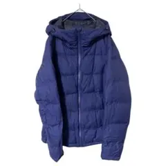 UNIQLO ユニクロ シームレスダウンパーカ ダウンジャケット ブルー XL