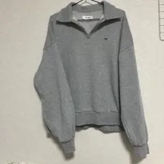 MONO-MART グレー ジップアップ スウェット 95