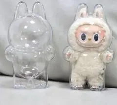 ラブブケース　立ち姿　ラブブ クリアケース LABUBU