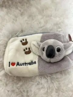オーストラリアコアラのコインケース I love Australia
