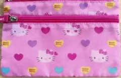 ハローキティ フラットポーチ