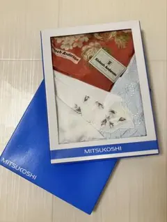 三越 MITSUIOSHI　シルクスカーフ　ハンカチ 3枚セット