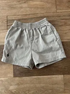 ポロ・ラルフ・ローレン ベージュハーフパンツ　80センチ