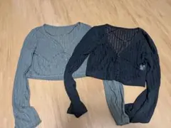 A様専用です★GU クロップドカーディガン 2色セット