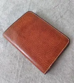 【美品 お値下げ！】土屋鞄製 高級牛革ブラウン 二つ折り財布♪