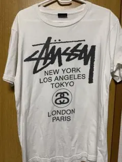 Stüssy ホワイト Tシャツ Sサイズ