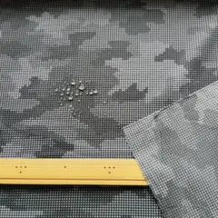 撥水生地ポリエステルウーリタフタ 迷彩柄