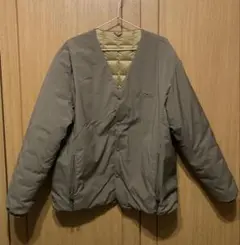 taion×MANASTASH リバーシブルダウンジャケット L