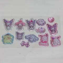 うるちゅるPOPシール　おすそ分け　サンリオ