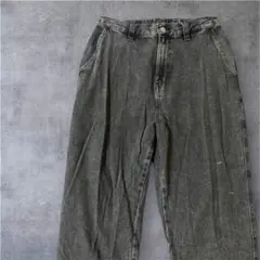 ブラックデニム パンツ