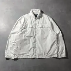 90s POLO SPORT white nylon zip-up jkt XL