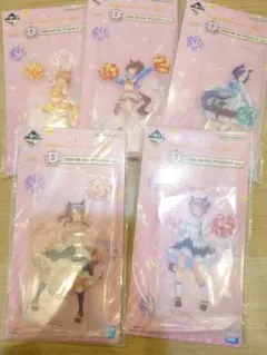 一番くじ ウマ娘 第12弾 D賞 アクリルスタンド 5種セット