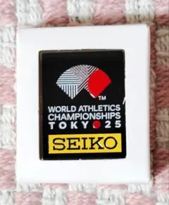 東京　世界陸上　2025 SEIKO ピンバッジ　非売品　セイコー
