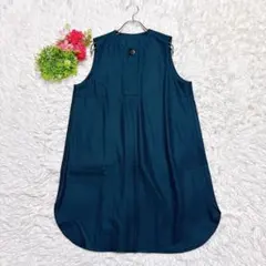 【ジャンニロジュディチェ】 ノースリーブワンピース チュニックワンピ (S)