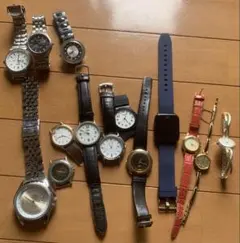 腕時計ジャンク品まとめ売り 合計14点 バラ売り不可。