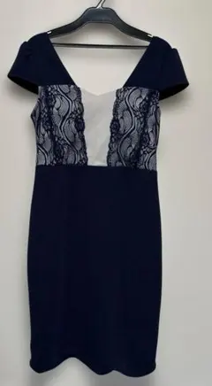 キャバドレス　ネイビー　L