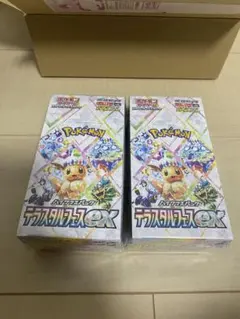 ポケモンカードゲーム テラスタルフェスex 2BOX シュリンク付き　新品未開封