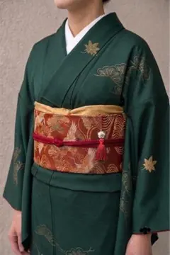 とんぼ玉帯飾りセット（赤）のサムネイル