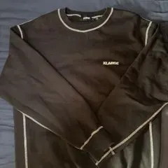 XLARGE ブラック トレーナー XL