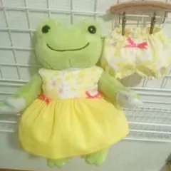かえるのピクルス　ワンピース服パンツセット(2)