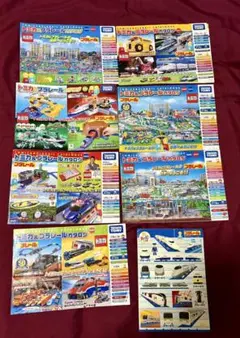 トミカ＆プラレール カタログ 7冊セット＋シール1枚