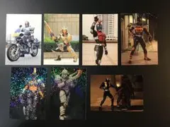 仮面ライダーチップスR カード　⑤ 7枚セット　カルビー　石森プロ　東映