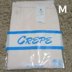 クレープ素材七分パンティー M