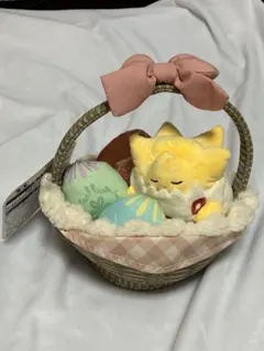 トゲピー ぬいぐるみ バスケット イースター